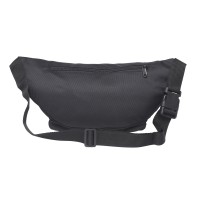 KaiTak Polyester Unisex Bumbag with 2 Zip Round Sections & Front Zip